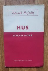 kniha Hus a naše doba, Československý spisovatel 1952