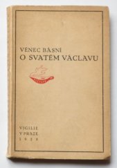 kniha Věnec básní o svatém Václavu, Vigilie (Štěpán Jež) 1929