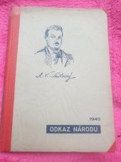 kniha Rozptýlené kapitoly Náš dědeček - Rektor Rehek , Jindřich Bačkovský 1940