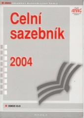 kniha Celní sazebník 2004, Anag 2003