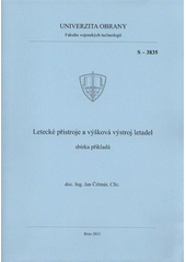 kniha Letecké přístroje a výšková výstroj letadel sbírka příkladů, Univerzita obrany 2012