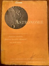 kniha Astronomie [Svazek 2], - Sluneční soustava - přehled dnešních vědomostí pro širší vrstvy., Jednota československých matematiků a fysiků 1947