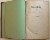 kniha Tajnosti inkvizice a jiných tajných společností ve Španělích, F. Karafiát 1863