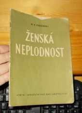 kniha Ženská neplodnost, SZdN 1954