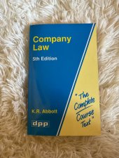 kniha Company Law Complete Course Texts, Paperback 1993