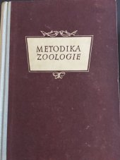 kniha Metodika vyučování zoologii Příručka pro učitele, SPN 1956