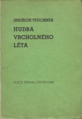 kniha Hudba vrcholného léta, Václav Lácha 1935