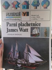 kniha Parní plachetnice James Watt Plastické vystřihovánky, Albatros 1989