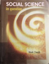 kniha Social science in question, Sage Publications, Inc. 2003