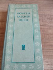 kniha Rohren taschen buch, Fauchbuchverlag Leipzig 1954