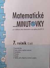 kniha Matematické minutovky 7. Ročník  2.dil, Prodos spol. s r. o. 2018