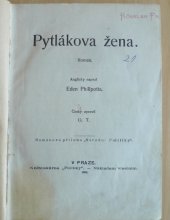 kniha Pytlákova žena Román, Politika 1911