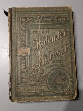 kniha Politický kalendář 1905 Schematismus statistika a adresář Země Koruny České, F. B. Batovce v Praze 1905