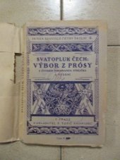 kniha Výbor z prósy, F. Topič 1918