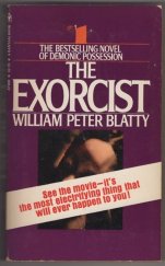 kniha The Exorcist [Anglická verze knihy "Exorcista"], Bantam Books 1972