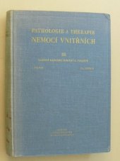 kniha Pathologie a therapie nemocí vnitřních. Díl 3, - Nemoci kloubní, kostní a svalové, SZdN 1953