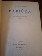 kniha Babička, SNDK 1959