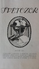 kniha Světozor Týdenník zábavný a poučný. Světová kronika současná slovem i obrazem, J. Otto 1914