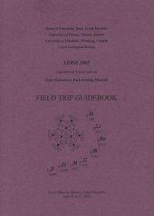 kniha LERM 2003 international symposium on light elements in rock-forming minerals : Nové Město na Moravě, Czech Republic, June 20 to 25, 2003 : field trip guidebook, Masaryk University 2003