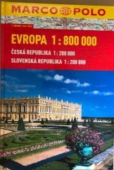 kniha Evropa 1:800000 ČR, SR autoatlas, Marco Polo 2010