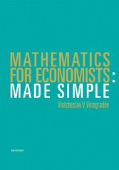 kniha Mathematics for economists made simple, Karolinum  2010