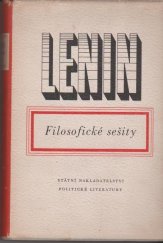 kniha Filosofické sešity, Státní nakladatelství politické literatury 1953