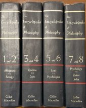 kniha Encyclopedia of Philsophy 8 volumes in 4, Macmilan Publishers Limited 1967