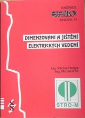 kniha Dimenzování a jištění elektrických vedení, STRO.M 1993