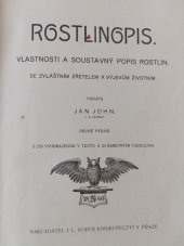 kniha Malý Brehm Svazek IV., - Rostlinopis : vlastnosti a soustavný popis rostlin se zvláštním zřetelem k výjevům životním - vylíčení života a vlastností zvířat a rostlin : o nerostech., I.L. Kober 1905