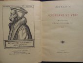 kniha Vzdělání ve víře katechismus a Vyznání víry z r. 1537, Kalich 1953