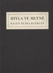 kniha Idyla ve mlýně [Báseň ...], Emanuel Ranný 1933