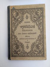 kniha VZKŘÍŠENÍ. čítanka pro české školy občanské díl III., Státní nakladatelství 1921