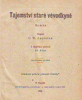 kniha Tajemství staré vévodkyně román, Národní politika 1927