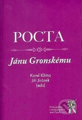 kniha Pocta Jánu Gronskému, Aleš Čeněk 2008