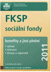 kniha FKSP, sociální fondy, benefity a jiná plnění, Anag 2011