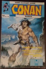 kniha Conan Barbar č. 14 - Dlouhá noc tesáku a drápu - 2. část - Mořská panna, Semic-Slovart 1993