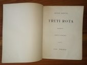 kniha Třetí rota román, Čin 1925