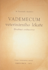 kniha Vademecum veterinárního lékaře Drobné zvířectvo, Ústav veterinární osvěty 1971