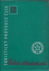 kniha České středohoří a dolní Poohří, Sportovní a turistické nakladatelství 1962