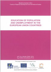 kniha Education of Population and Uneployment in the European Union Countries, Mendelova univerzita v Brně 2014