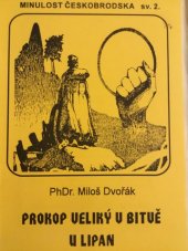 kniha Prokop Veliký  v bitvě u Lipan, Městské kulturní středisko Český Brod 1994