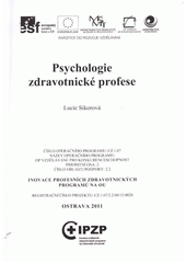 kniha Psychologie zdravotnické profese, Ostravská univerzita v Ostravě 2011