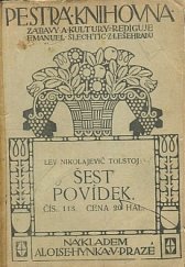 kniha Šest povídek Lva Nikolajeviče Tolstého, Alois Hynek 1912