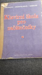 kniha Klavírní škola pro začátečníky , Supraphon 1973