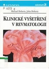 kniha Klinické vyšetření v revmatologii, Grada 2000