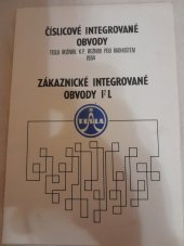 kniha Číslicové integrované obvody Zákaznické integrované obvody I2L, Tesla Rožnov 1984