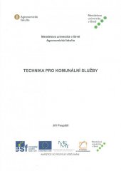 kniha Technika pro komunální služby, Mendelova univerzita v Brně 2014