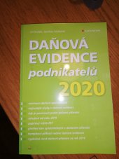 kniha Daňová evidence podnikatelů 2020, Grada 2020