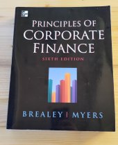 kniha Principles of Corporate Finance, McGraw-Hill 2000