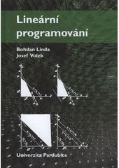 kniha Lineární programování, Univerzita Parbubice 2016